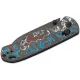 Kizer Drop Bear Folding Knife - 2.99" CPM-S45VN Black DLC Blade Nebula Fat Carbon Handle Cyclaire Knives and Tools