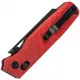 Kizer Task Folding Knife - 3.04" Nitro-V  Blade Red G10 Handle Cyclaire Knives and Tools