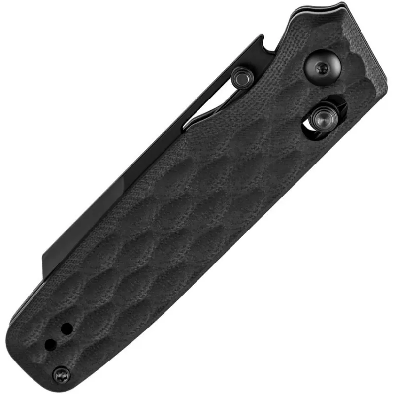 Kizer Task Folding Knife - 3.04" 154CM Blade Blade Black G10 Handle Cyclaire Knives and Tools