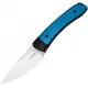 Kizer Mini Momo Folding Knife - 3.2" 154CM DP Blade Blue and Black Aluminum Handle Cyclaire Knives and Tools