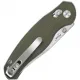 Kizer Phoca CC Clutch Lock Folding Knife - 2.9" AEB-L Blade Green Micarta Handle Cyclaire Knives and Tools