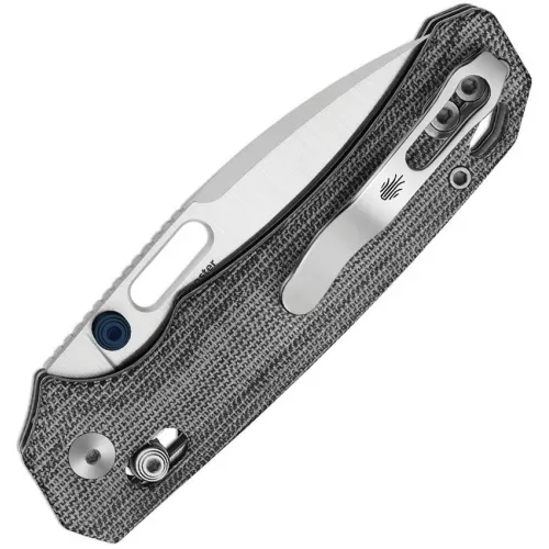 Kizer Outposter Folding Knife - 3.25" Nitro-V Blade Black Norplex Ultrex Micarta Handle