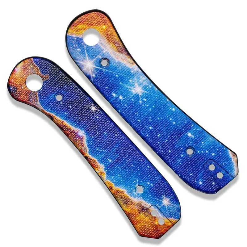 Knafs Knives Lander 1 Knife Scales - Cosmic Cliffs Cyclaire Knives and Tools