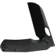 Kunwu S-Tao II Folding Knife - 3.5" Black DLC Coated Vanax Steel Sheepsfoot Blade Titanium Handle Cyclaire Knives and Tools