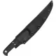 Spyderco Shelter Cove Fixed Blade Knife - 5.75" 8Cr17MoV Stainless Steel Black G10 Handle Cyclaire Knives and Tools