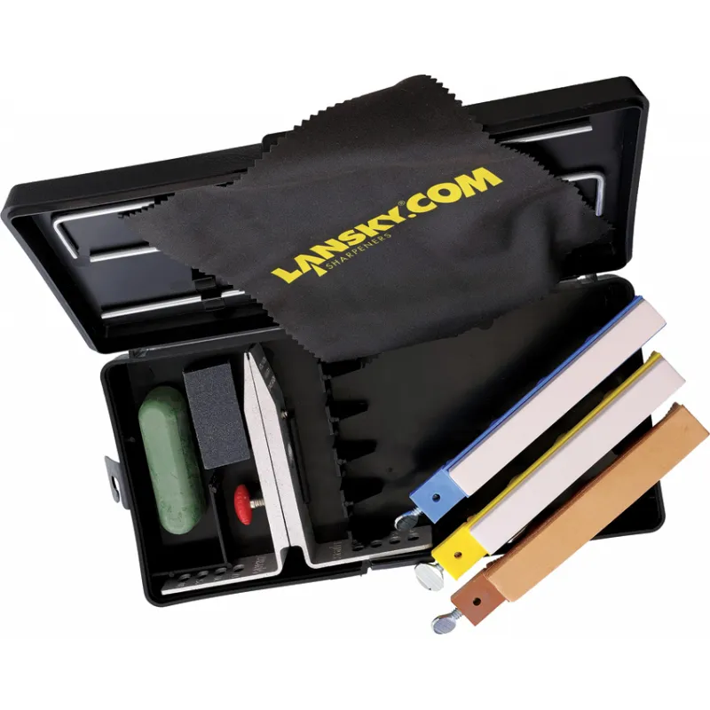 Lansky LKFIN Finishing Knife Sharpening System Cyclaire Knives and Tools
