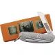 Marbles GI US UK EDC Pocket Knife with Marlin Spike - 2.36" Sheepsfoot Stainless Steel Blade Cyclaire Knives and Tools