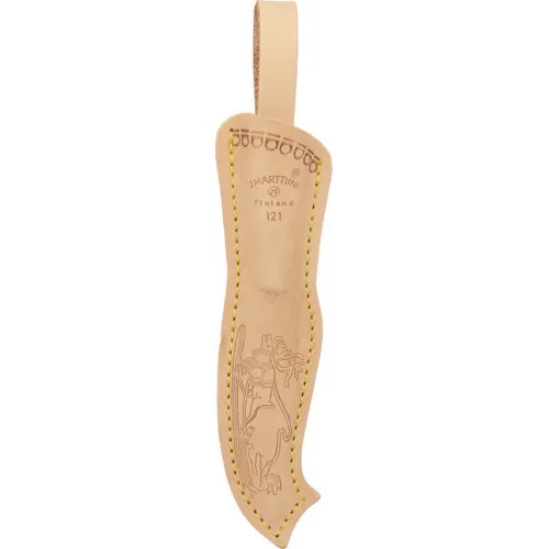 Marttiini Lynx 121 Fixed Blade Knife - 3.54" Blade with Curly Birch Handle
