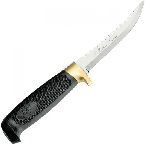 Marttiini Condor Multi-Purpose Fishing Knife - 4.33" Stainless Steel Blade Rubber Handle