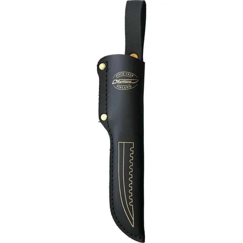Marttiini Fishing Knife - 4.5" Martef Coated Blade with Serrated Back Edge Cyclaire Knives and Tools