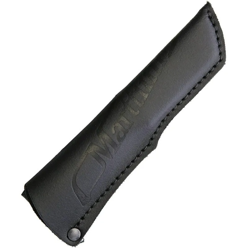 Marttiini Snappy Wood Carving and Whittling Knife - 2.32" Carbon Steel Blade Leather Sheath Cyclaire Knives and Tools