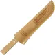 Marttiini Kiehinen Arctic Carving Knife - 3.5" Carbon Steel Blade Curly Birch Handle Cyclaire Knives and Tools