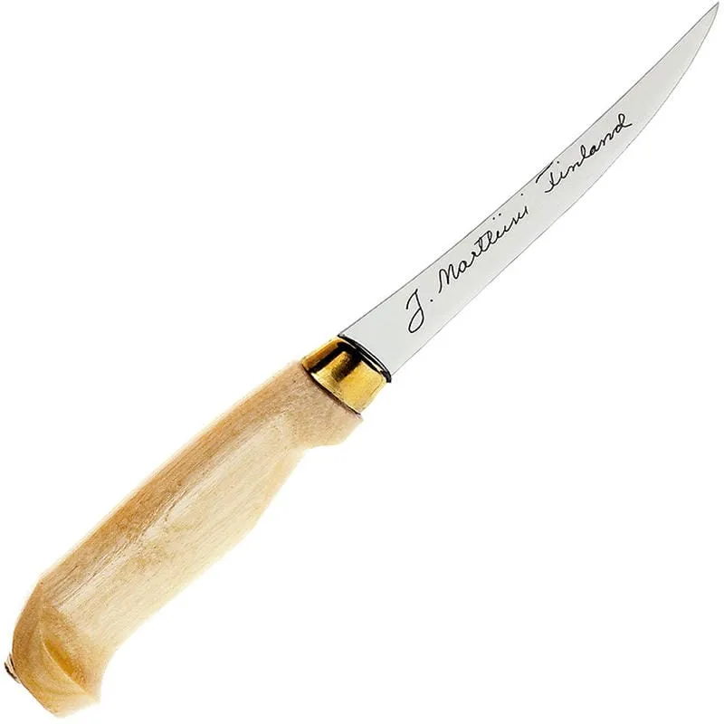 Marttiini 4" Classic Fish Filleting Knife with Birch Handle Cyclaire Knives and Tools
