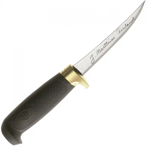 Marttiini 4" Golden Trout Fish Filleting Knife with Leather Sheath