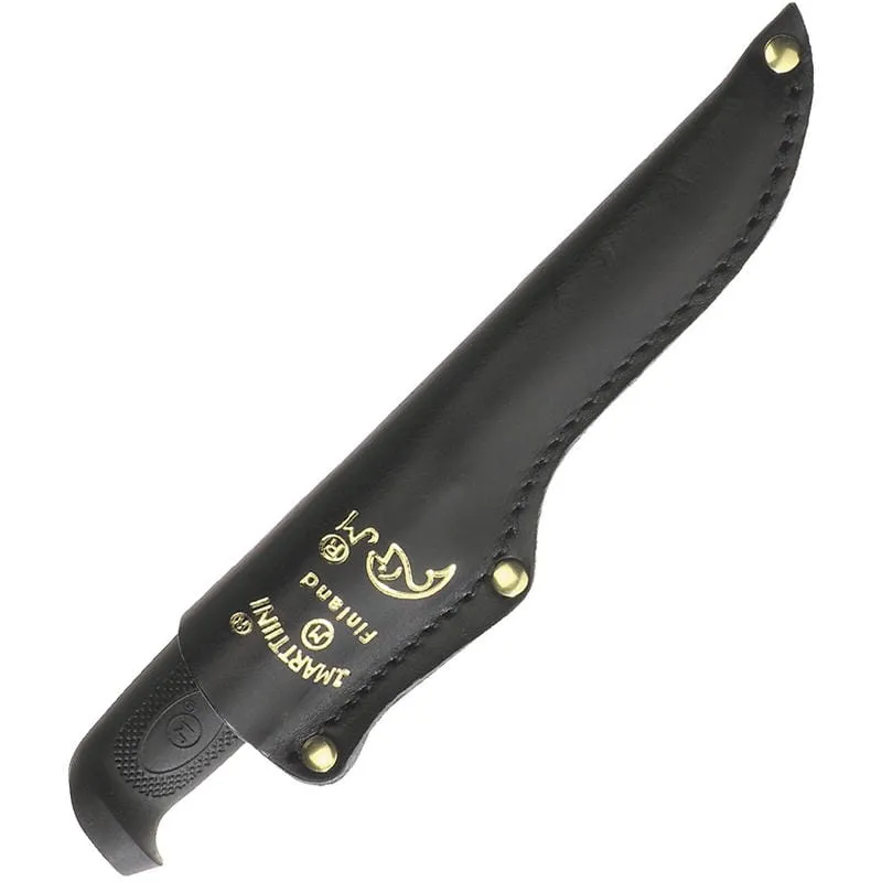 Marttiini 4" Golden Trout Fish Filleting Knife with Leather Sheath Cyclaire Knives and Tools
