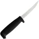 Marttiini 4" Basic Fish Filleting Knife Stainless Steel Blade Black Rubber Handle Cyclaire Knives and Tools