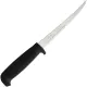 Marttiini 6" Fish Filleting Knife Black Rubber Handle Black Sheath Cyclaire Knives and Tools