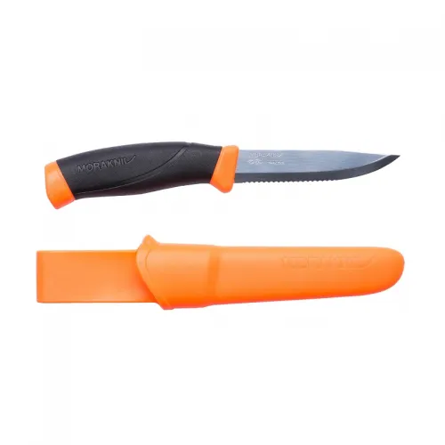 Morakniv Rescue Companion Serrated Knife 861FS Orange - 4" Stainless Steel Blade