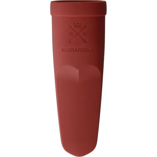 Morakniv Eldris Red Neck Knife - 2.2" Stainless Steel Blade Red Handle and Sheath
