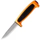 Morakniv Basic 546 Limited Edition Knife - 3.5" Stainless Steel Blade Black and Orange Handle Cyclaire Knives and Tools