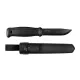 Morakniv Garberg - 4.3" Black Carbon Steel Blade Black Handle and Polymide Sheath Cyclaire Knives and Tools