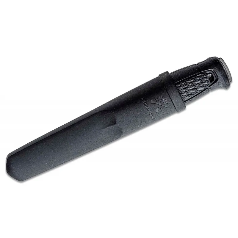 Morakniv Garberg - 4.3" Black Carbon Steel Blade Black Handle and Polymide Sheath Cyclaire Knives and Tools