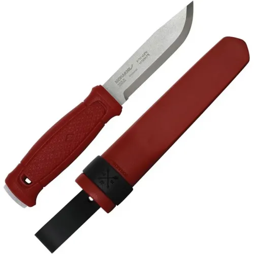 Morakniv Garberg Dala Red Edition - 4.3" Stainless Steel Blade Dala Red Handle and Sheath