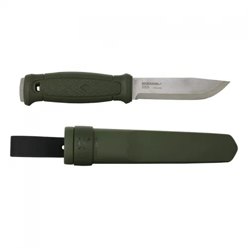 Morakniv Garberg Green - 4.3" Stainless Steel Blade Green Handle and Sheath