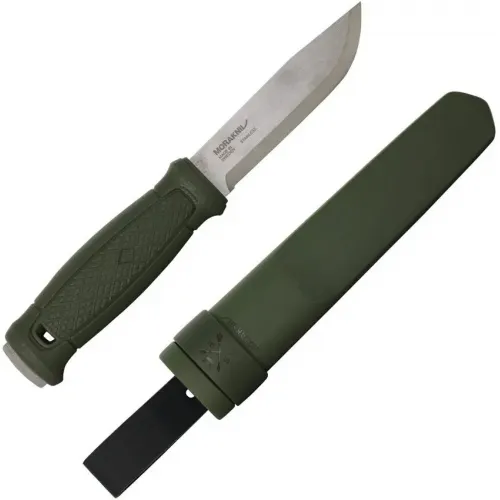 Morakniv Garberg Green - 4.3" Stainless Steel Blade Green Handle and Sheath