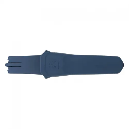 Morakniv Risberg Blueberries Fixed Blade Knife - 3.58" 12C27 Stainless Steel Blade Blue and Beige Handle