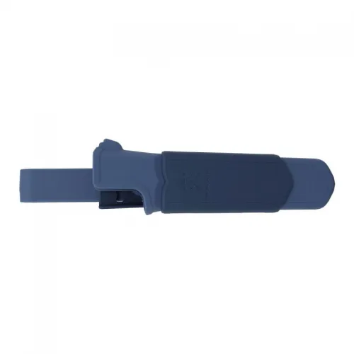 Morakniv Amberg Blue Mountain Fixed Blade Knife - 3.58" 12C27 Stainless Steel Blade Black Handle