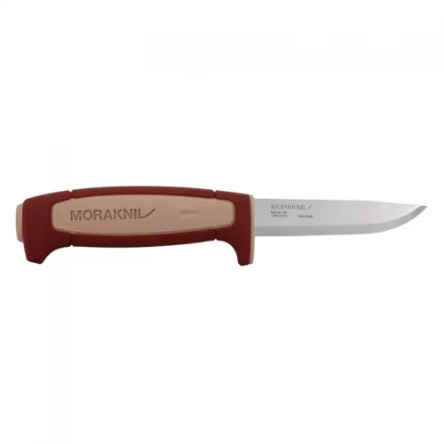 Morakniv Basic 511 2026 Knife - 3.58" Carbon Steel Blade Dala Red and Orsa Brown Handle