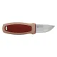 Morakniv Eldris 2026 Knife - 2.32" Carbon Steel Blade Dala Red and Orsa Brown Handle Cyclaire Knives and Tools