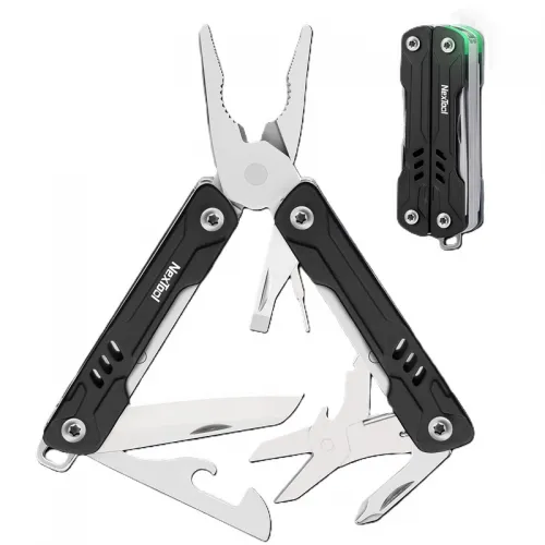 NexTool UK EDC Mini Sailor S11 Black Compact Key Chain MultiTool