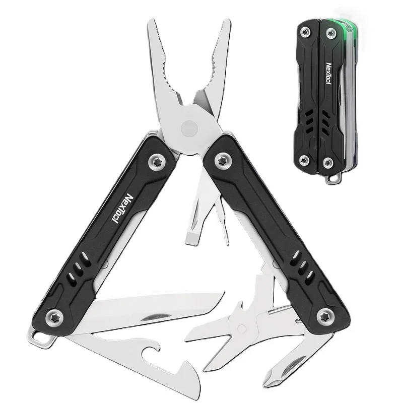 NexTool UK EDC Mini Sailor S11 Black Compact Key Chain MultiTool Cyclaire Knives and Tools