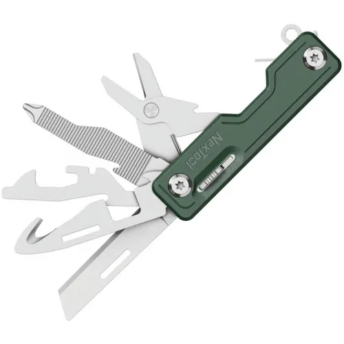 Nextool Key Chain MultiTool Green - 12 Tools