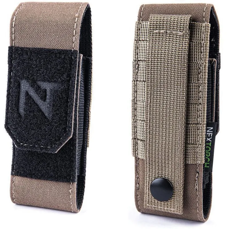 NexTorch Coyote Brown Nylon V18 Holster for TA70, Pioneer MT20 and MT10 Cyclaire Knives and Tools