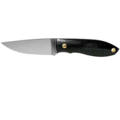 Nordic Knife Design Lizard 75 Black Micarta - 2.95" 12C28 Sandvik Stainless Steel Blade