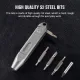 Oknife Otacle D1 Screwdriver Set Pocket Tool - 8 Sizes of Screwdriver Bits Grey Titanium Cyclaire Knives and Tools