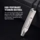 Oknife Otacle D1 Screwdriver Set Pocket Tool - 8 Sizes of Screwdriver Bits Grey Titanium Cyclaire Knives and Tools