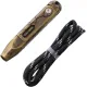Oknife Otacle D1 Cracked Brass Pocket Tool - 8 Sizes of Hex Bits Cracked Brass Construction Cyclaire Knives and Tools