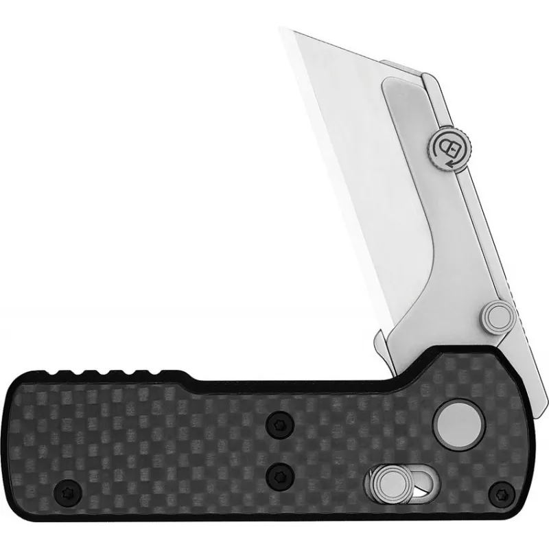 Oknife Otacle U1 Folding Utility Knife - 2.23" SK5 Razor Blade Carbon Fiber and G10 Handle Cyclaire Knives and Tools
