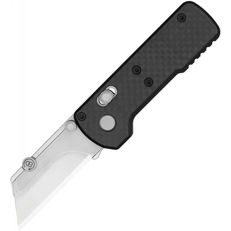 Oknife Otacle U1 Folding Utility Knife - 2.23" SK5 Razor Blade Carbon Fiber and G10 Handle Cyclaire Knives and Tools
