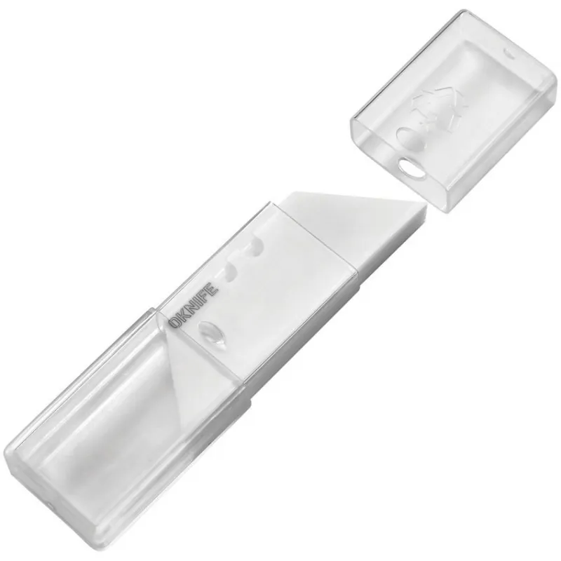 OKnife Ceramic Utility Blades White - Pack of 10 Cyclaire Knives and Tools