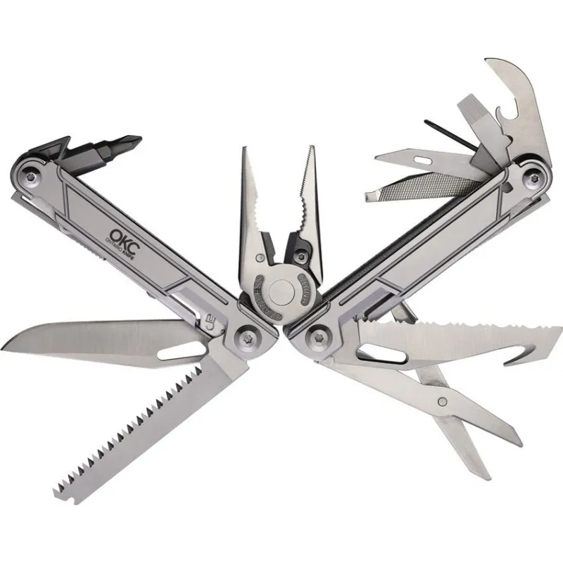 Ontario Stainless Steel 18 in 1 MultiTool Cyclaire Knives and Tools