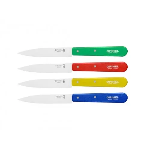 Opinel Classic No.112 Paring Kitchen Knife Set - 4 Piece