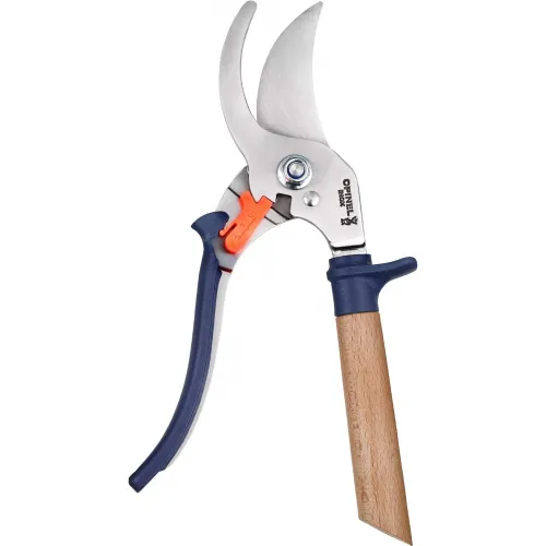 Opinel Le Secateur Garden Hand Pruner Slate - Beechwood Handle