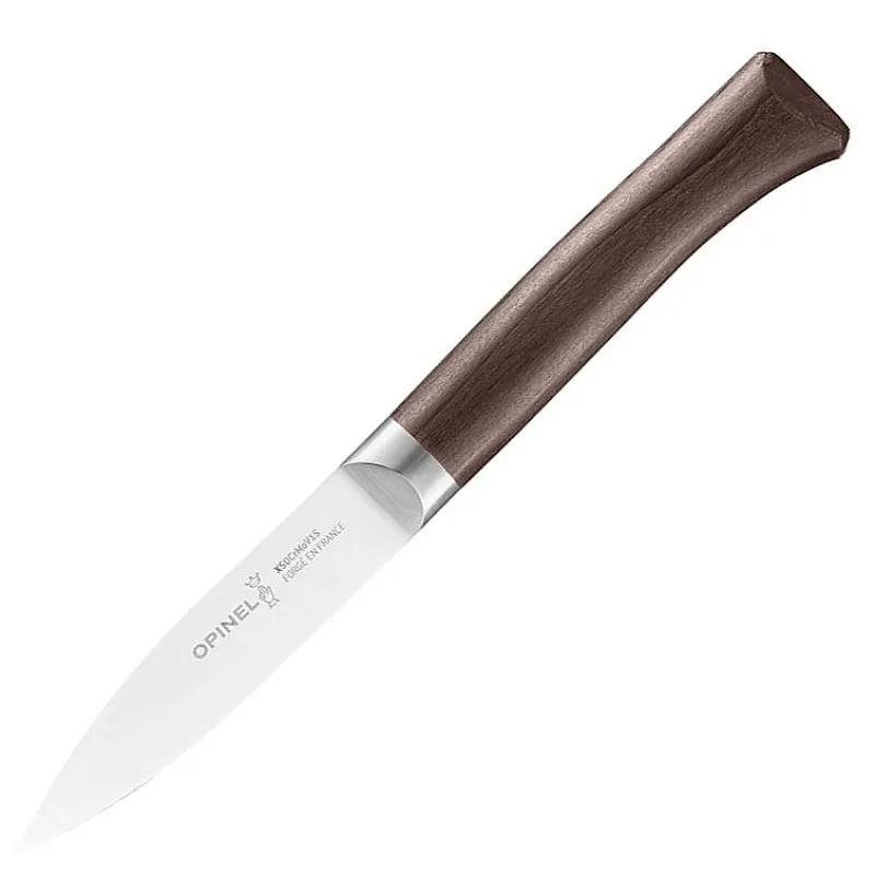 Opinel Les Forges 1890 Paring Knife - 3.14" Stainless Steel Blade Beechwood Handle Cyclaire Knives and Tools