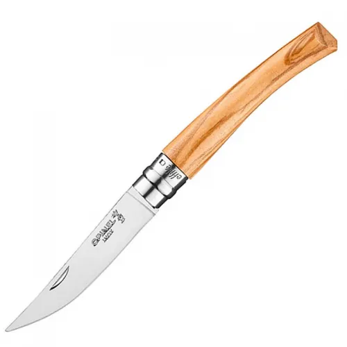 Opinel Effile 8 Knife with Olive Handle