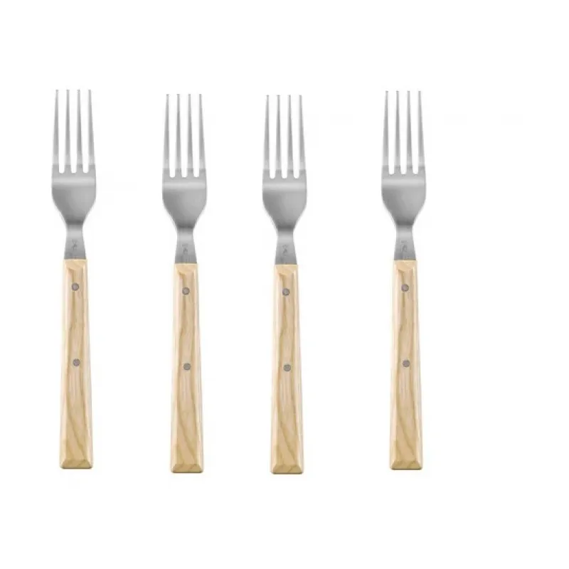 Opinel Sylve Fork with Ash Handle Pack of 4 Cyclaire Knives and Tools